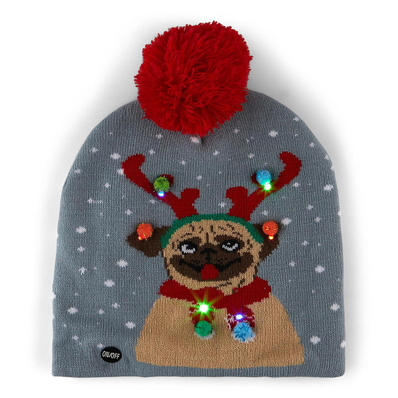 Time 2 Change-hatt med LED-lys til jul