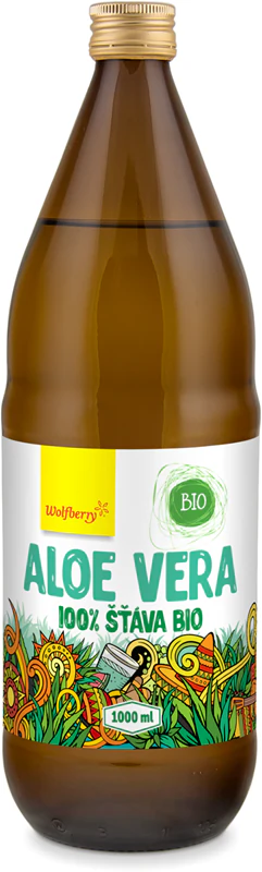 Suco orgânico de goji berry e aloe vera 100% orgânico