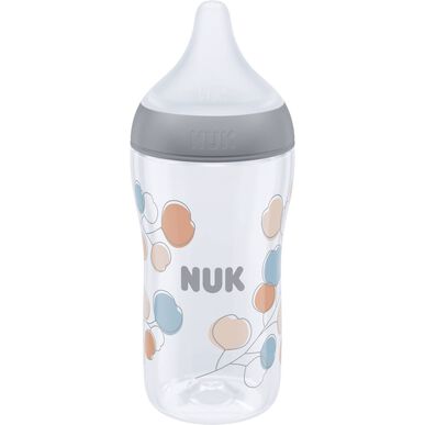 Nuk Perfect Match M Cotton 3M dětská láhev s regulací teploty 260 ml 1 ks 1 ks