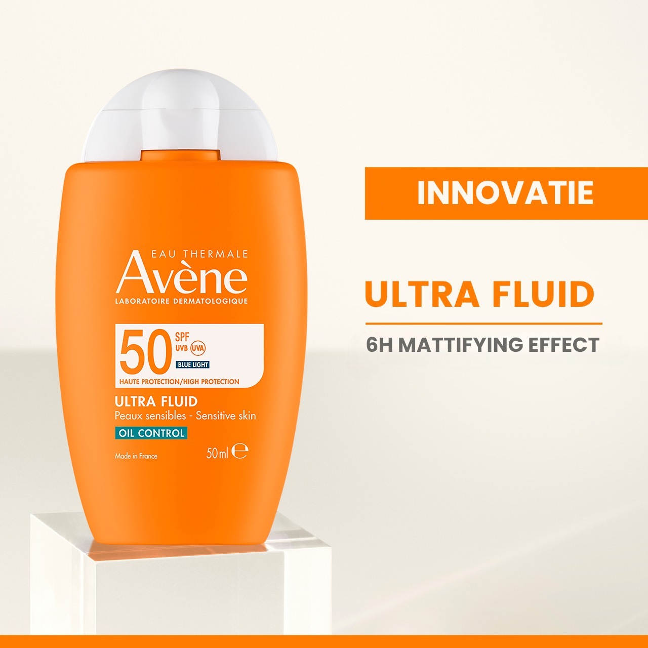 Avène Sunscreen Solaire Ultra Fluid Oil Control SPF50 - 50 ml