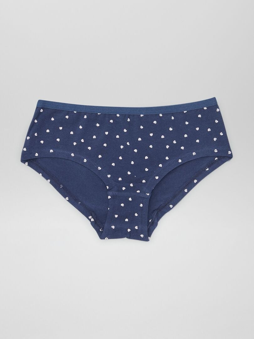Set van culottes - BLAUW