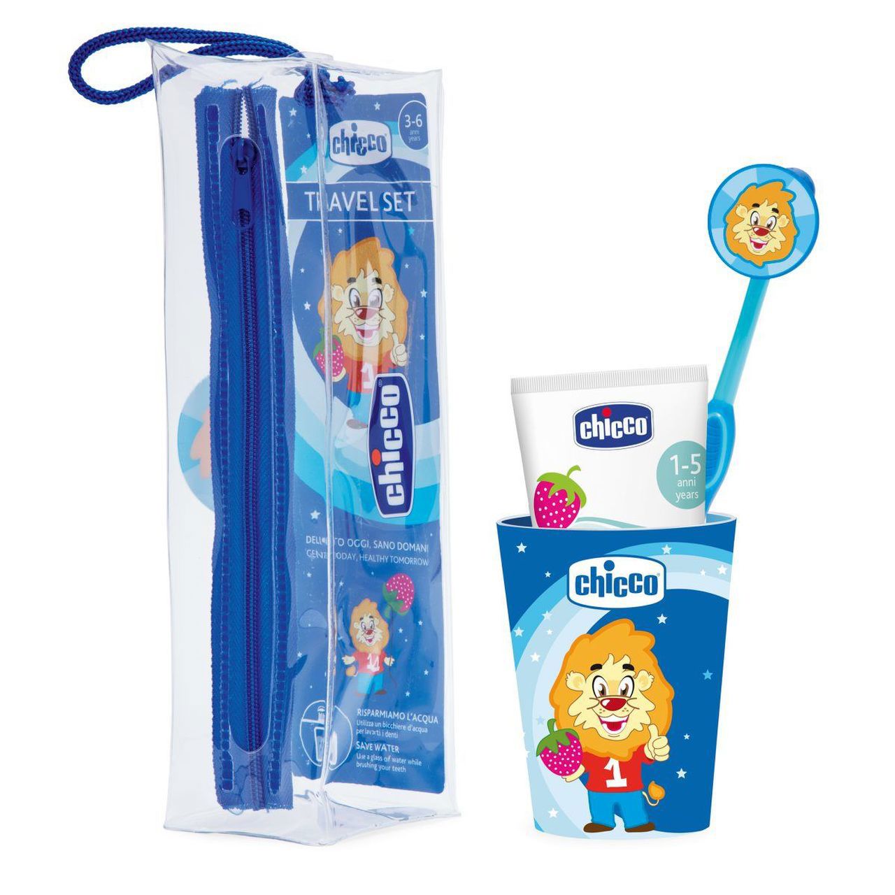 Set cepillo de dientes viaje 36m+
