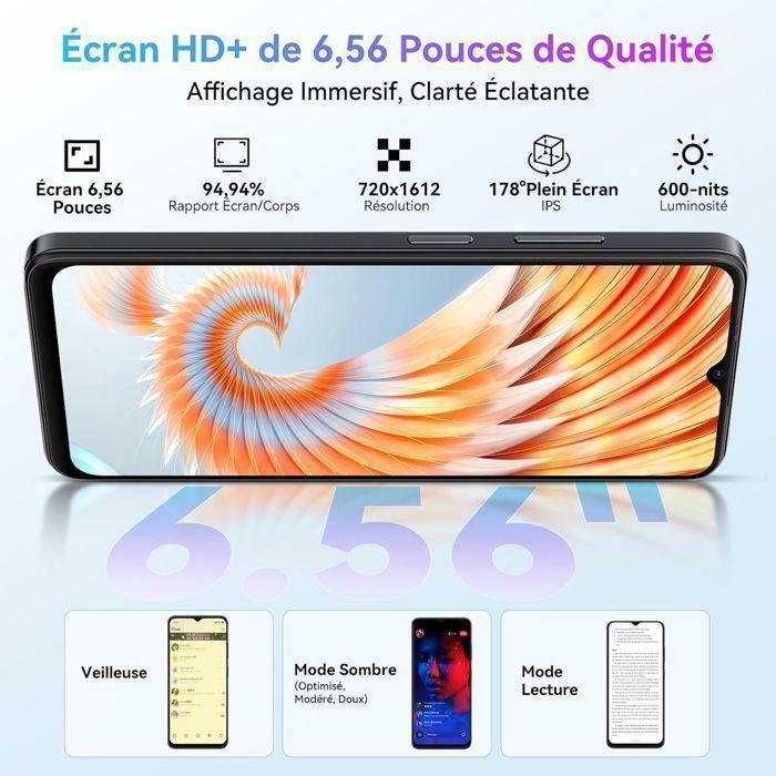 BLACKVIEW WAVE 9C Smartphone 6.56