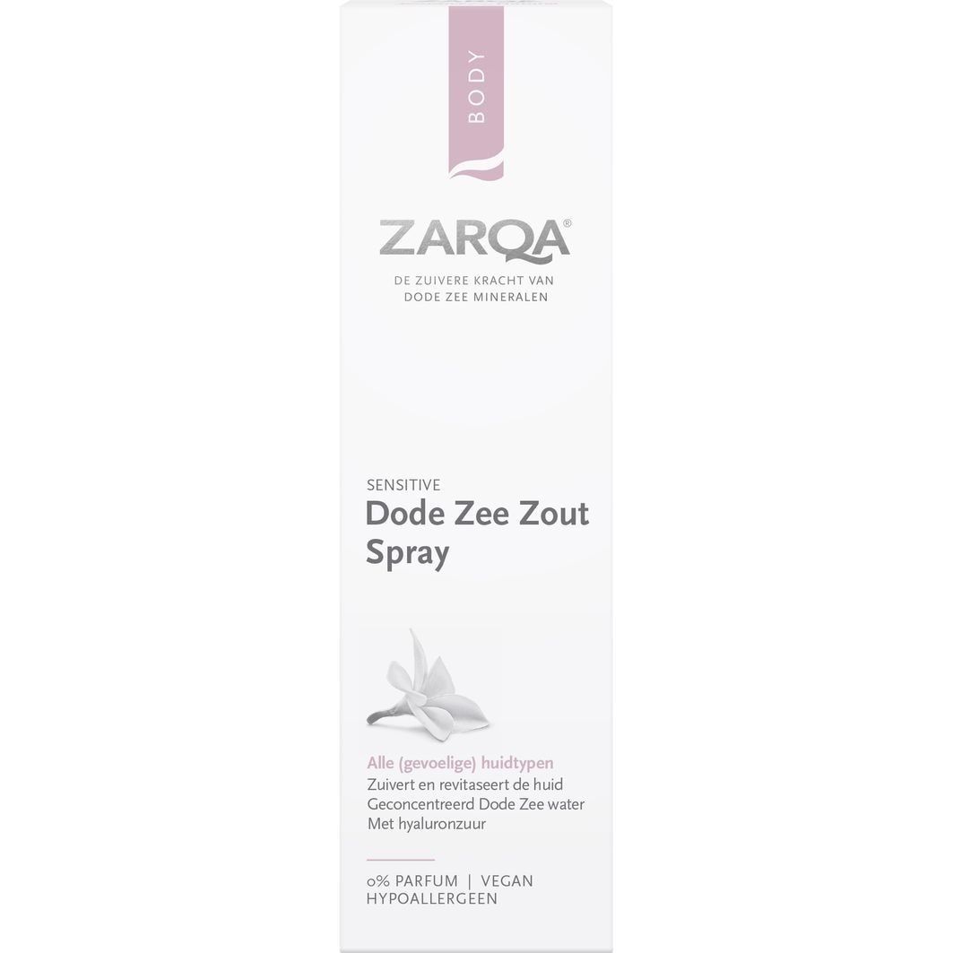 ZARQA Totes jūros druskos kūno purškiklis - 200 ml