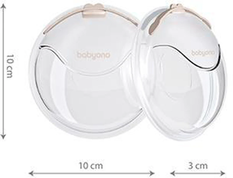 BabyOno Get Ready Borstmelkverzamelaar Borstschelpen
