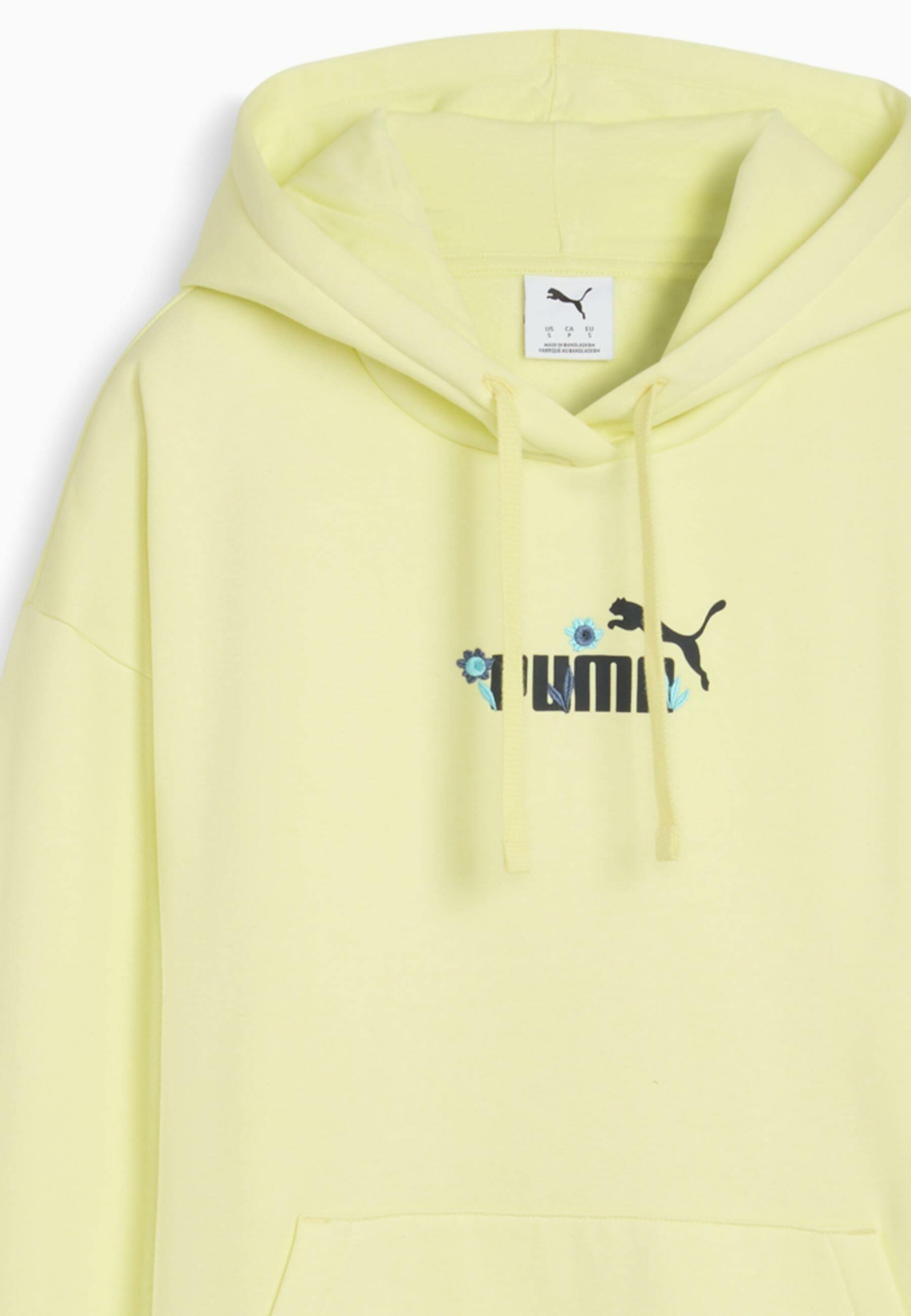 Puma NATURE COMFORT - Kapucnis pulóver - arany holdfény