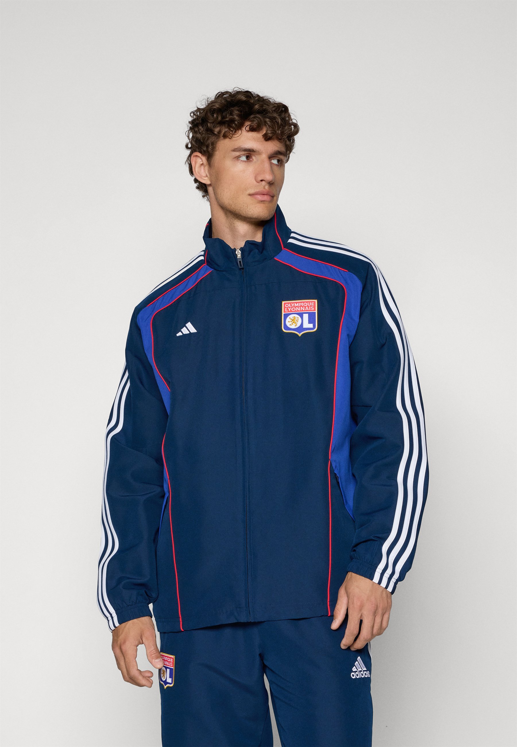 adidas Performance OLYMPIQUE LYON UBP TRACK TOP - Clubkleding - nacht indigo