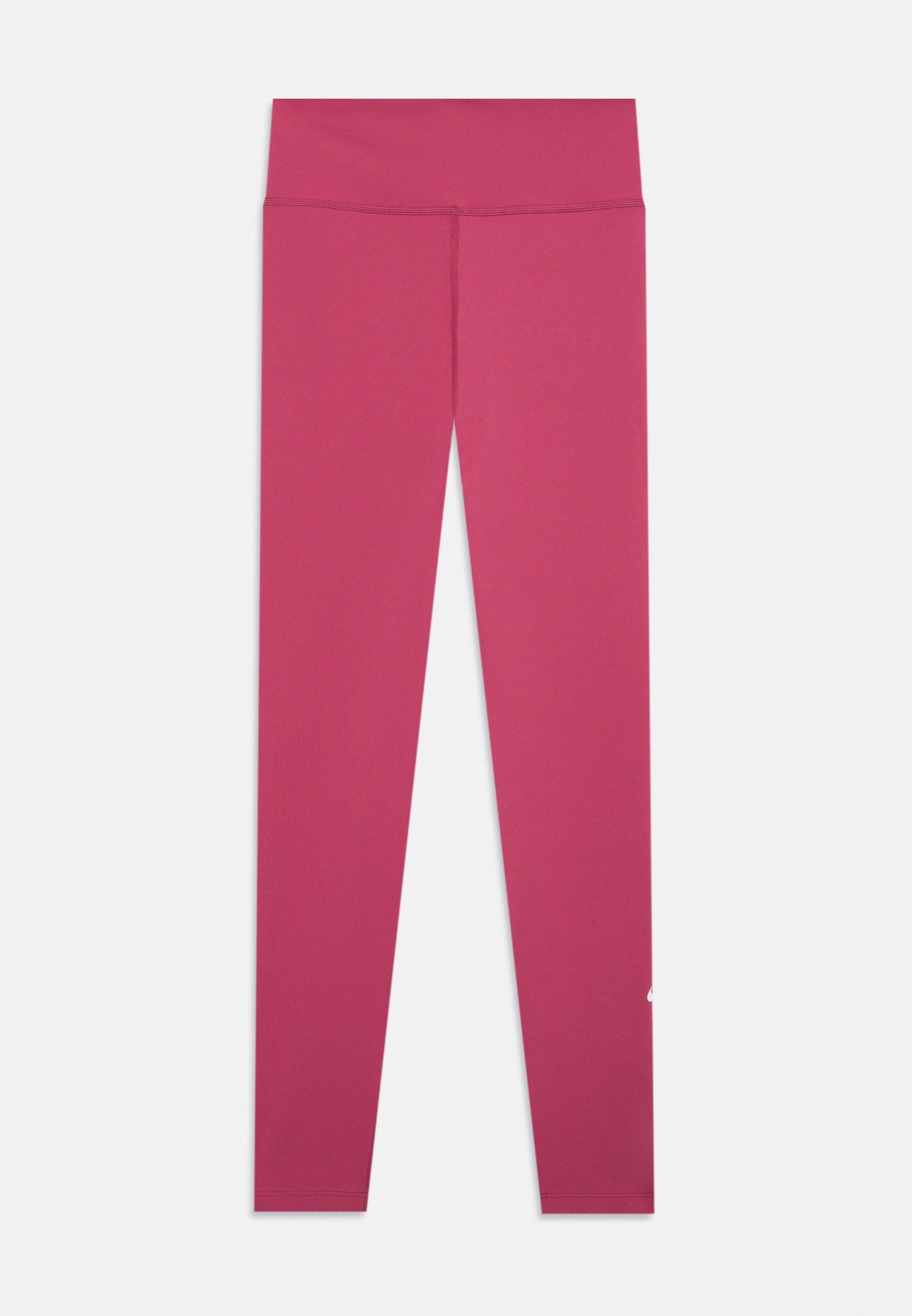 Nike Performance UNISEX - Leggings - zoete biet/wit