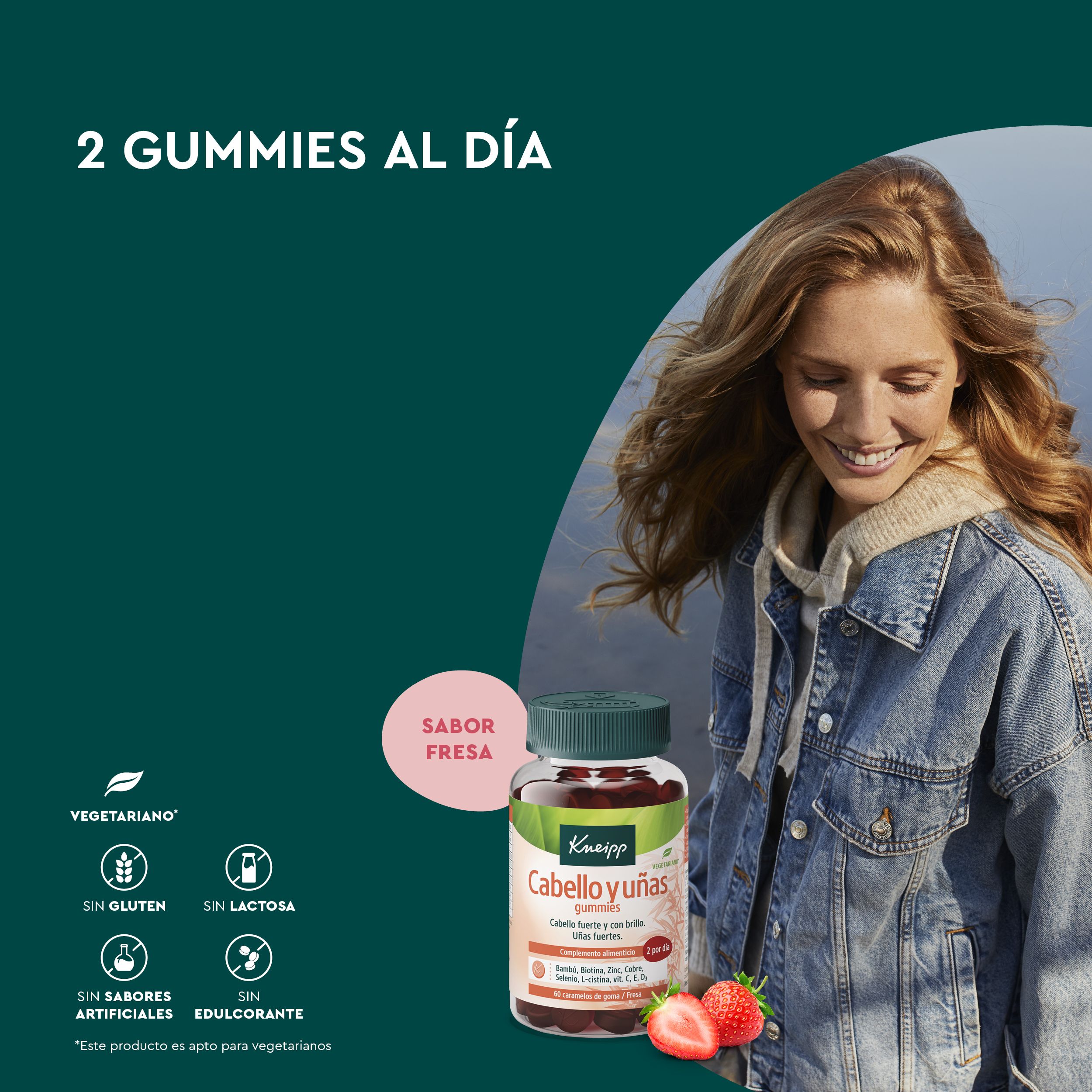 Matu un nagu želejkonfektes Vitamīni un minerālvielas