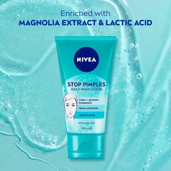 NIVEA Pure Effect Clean пилинг за дубинско чишћење 150 мл - Нечиста кожа