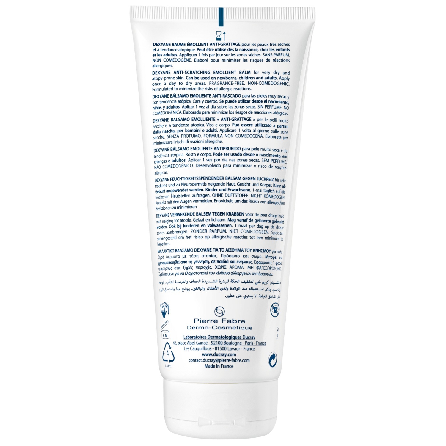 Ducray Anti-Itch Care DEXYANE balzam protiv ogrebotina - 200 ml
