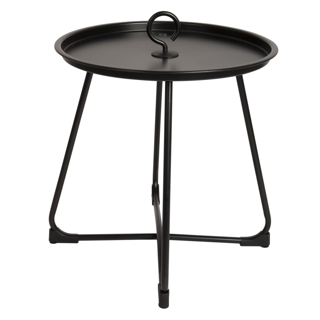  Mesa lateral de camping Palmetto em aço, 45x44 cm, Bo-camp