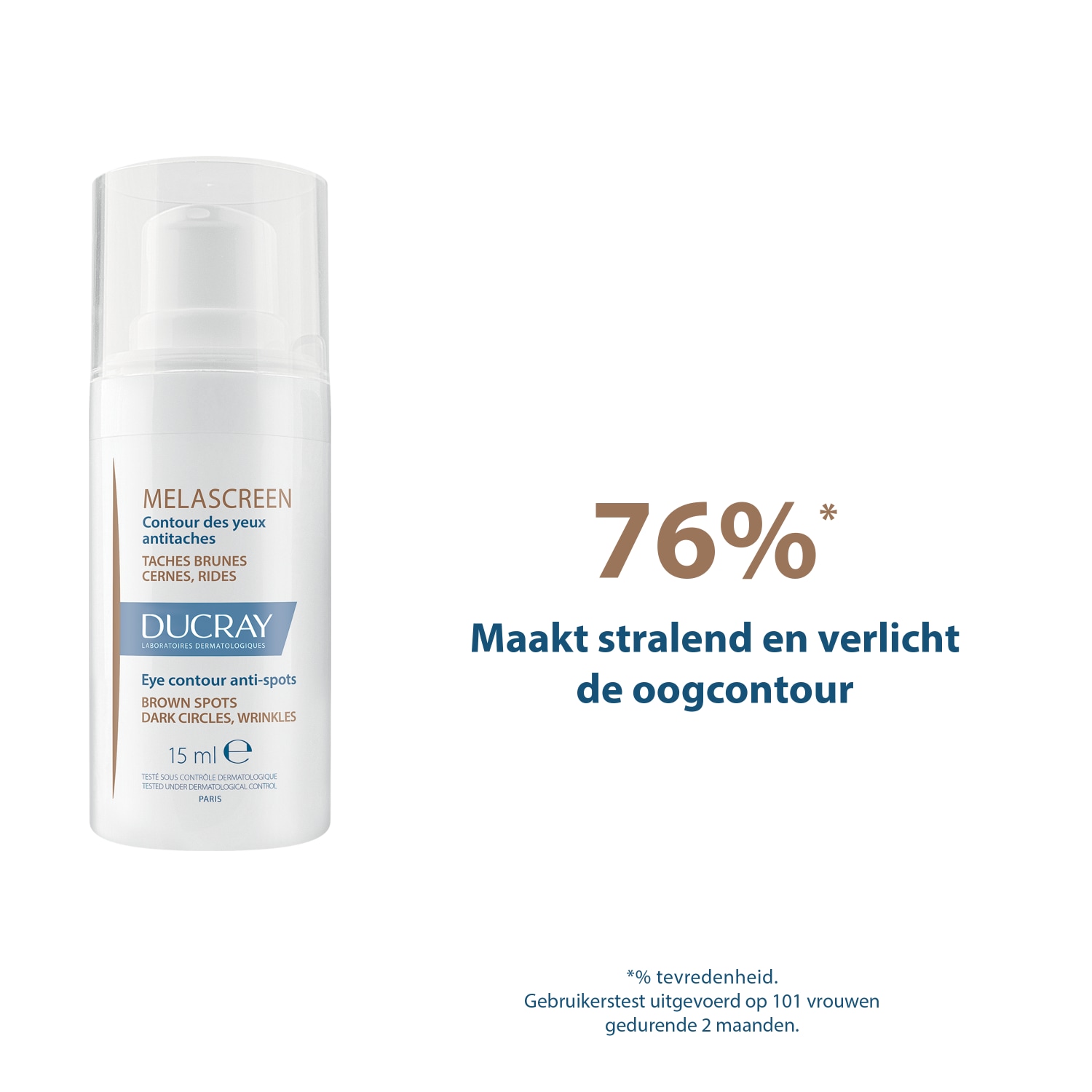 Ducray Anti-Pigment Spot Cream MELASCREEN Oogcontour Anti-Pigmentvlekken - 15 ml