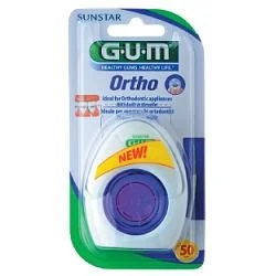 GUM Gum Ortho Zahnseide Schwammzahnseide
