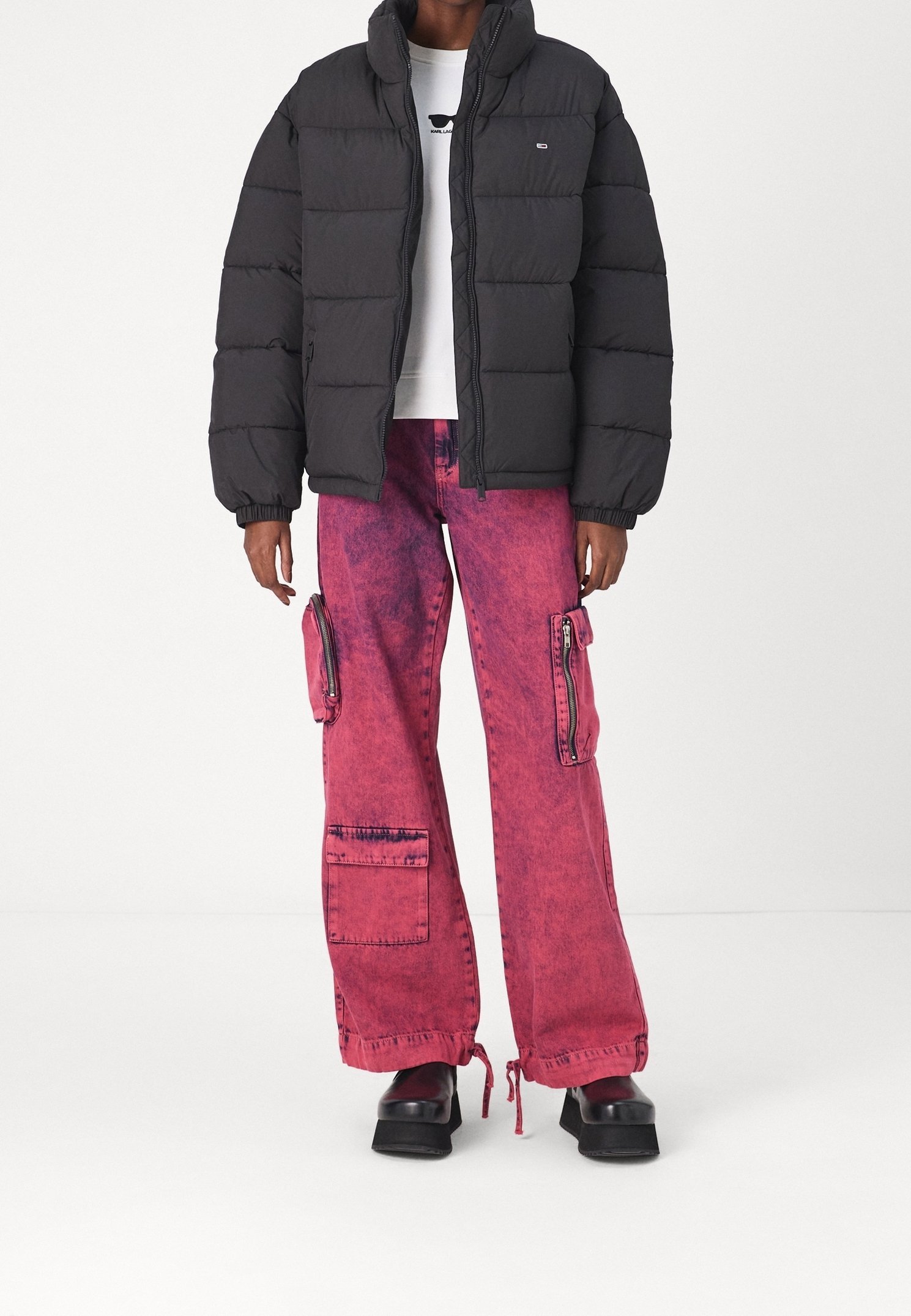 Giacca invernale Tommy Jeans - nera