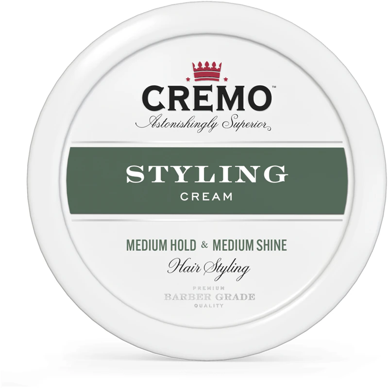 Creme para pentear Cremo, fórmula média, hidratante e modeladora para cabelos.