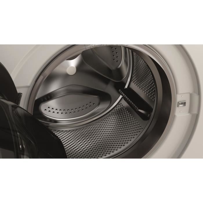 Lavadora-secadora WHIRLPOOL PFFWDB864349BVFR - 8/6 kg - Inducción - 60 cm de ancho - 1400 rpm - Blanca
