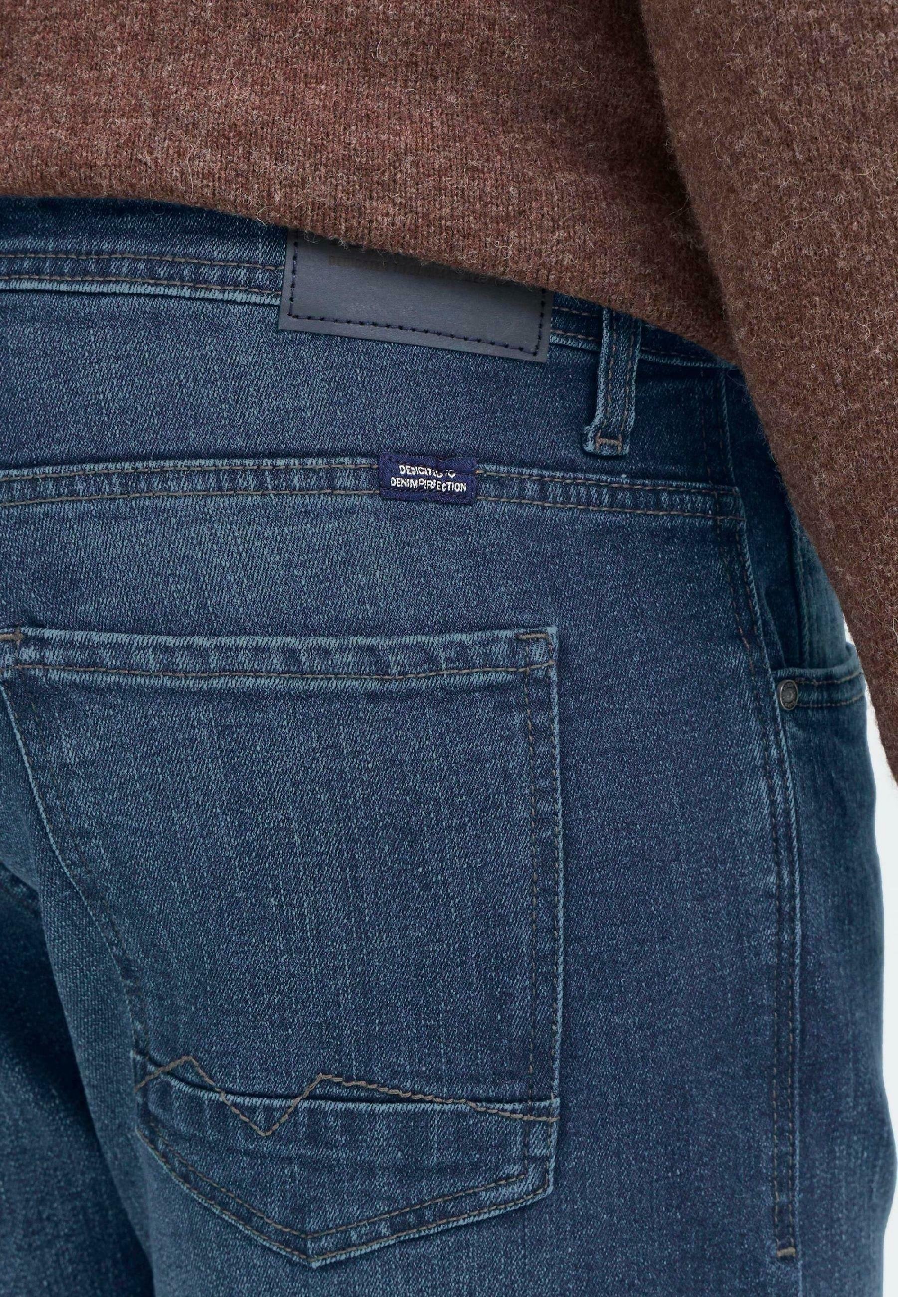 Jean droit Blend BHTWISTER - Denim bleu foncé