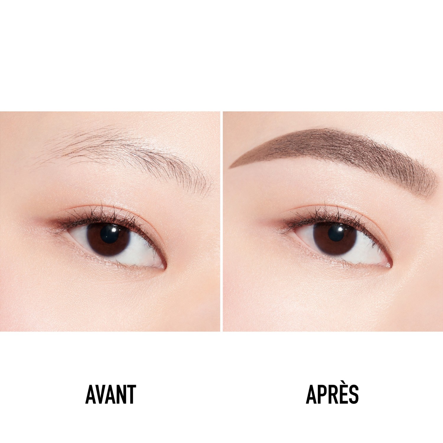DIOR Crayon Sourcils Poudre - Crayon à sourcils waterproof - Mine poudre - Brosse & taille-crayon