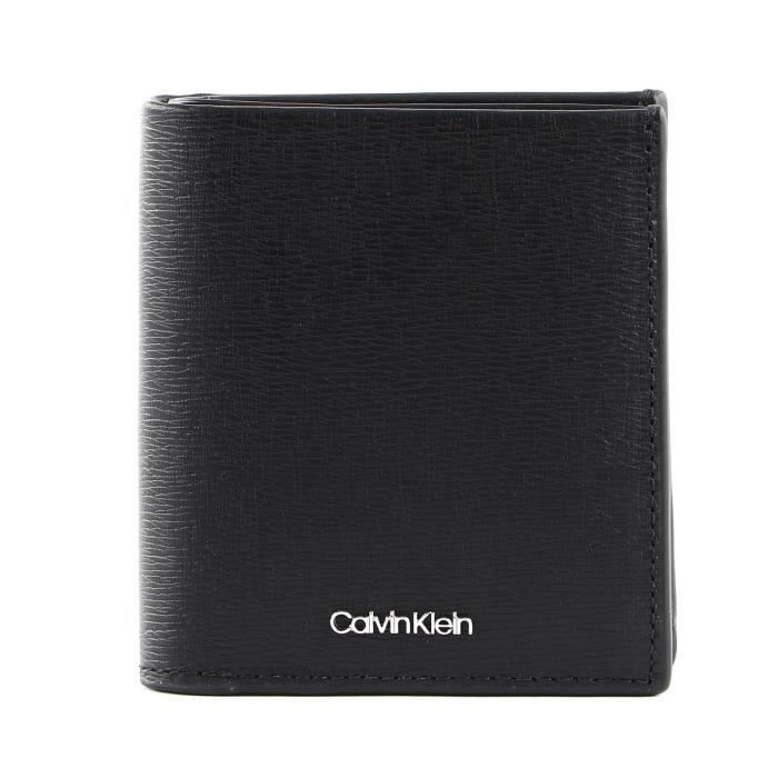 Calvin Klein CK Median Trifold 6CC W / Coin Chester Brown [196218] -  porte-monnaie porte monnaie