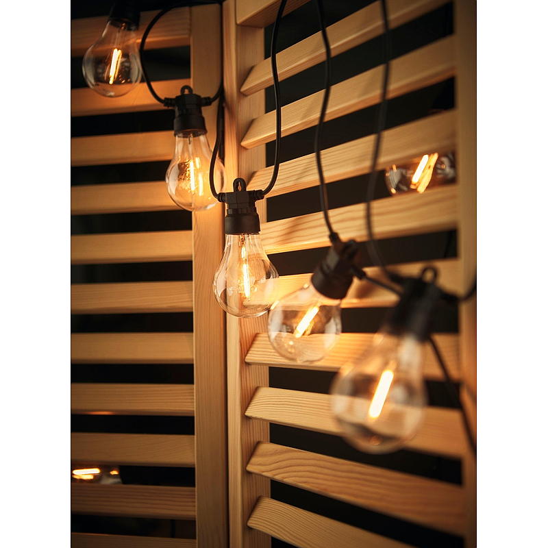 Hjem Vintage lyslenke 10 LED-lys, seriekobling