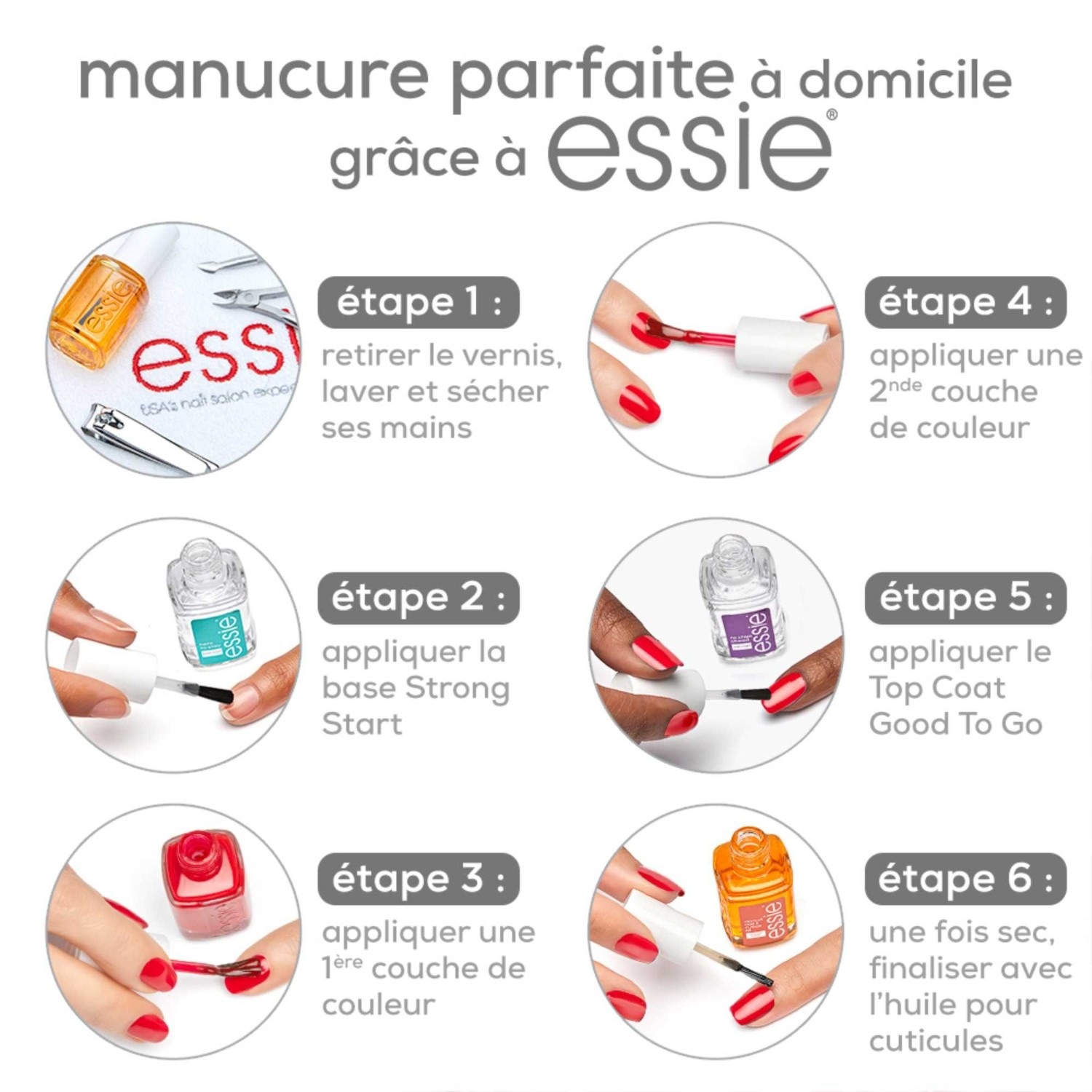essie Trousse Exclusive Manucure Parfaite Soin des ongles