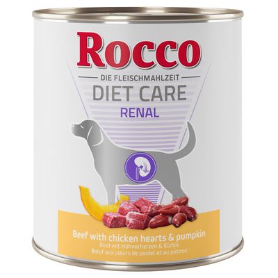 Rocco Diet Care Renal – wołowina z sercami kurczaka i dynią