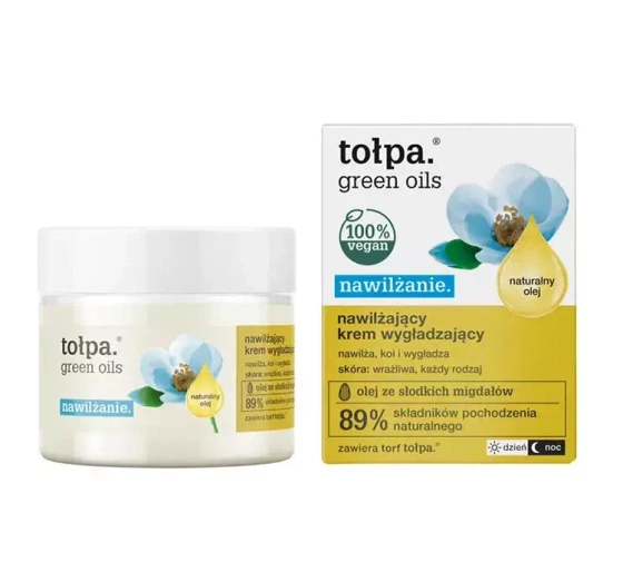 Tołpa Green Oils nawilżanie nawilżający krem wygładzający 50ml