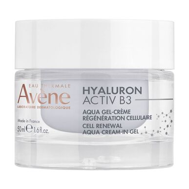 Avène Hyaluron Activ B3 Cell Renewal Aqua Cream-Gel Anti-rynkor Daggelkräm AH Niacinamid 50 ml 50 ml