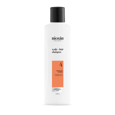 Nioxin Professionals Shampoo Scalp Hair 4 Colored Dry Damaged Hair Shampoo Damaged Hair Volume 300 ml 300 ml