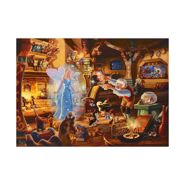 Disney Geppettos Pinocchio Puzzle, 1.000 Teile