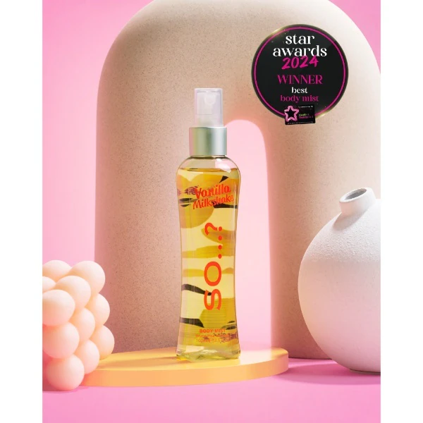 Tělový sprej Vanilla Milkshake 100ml