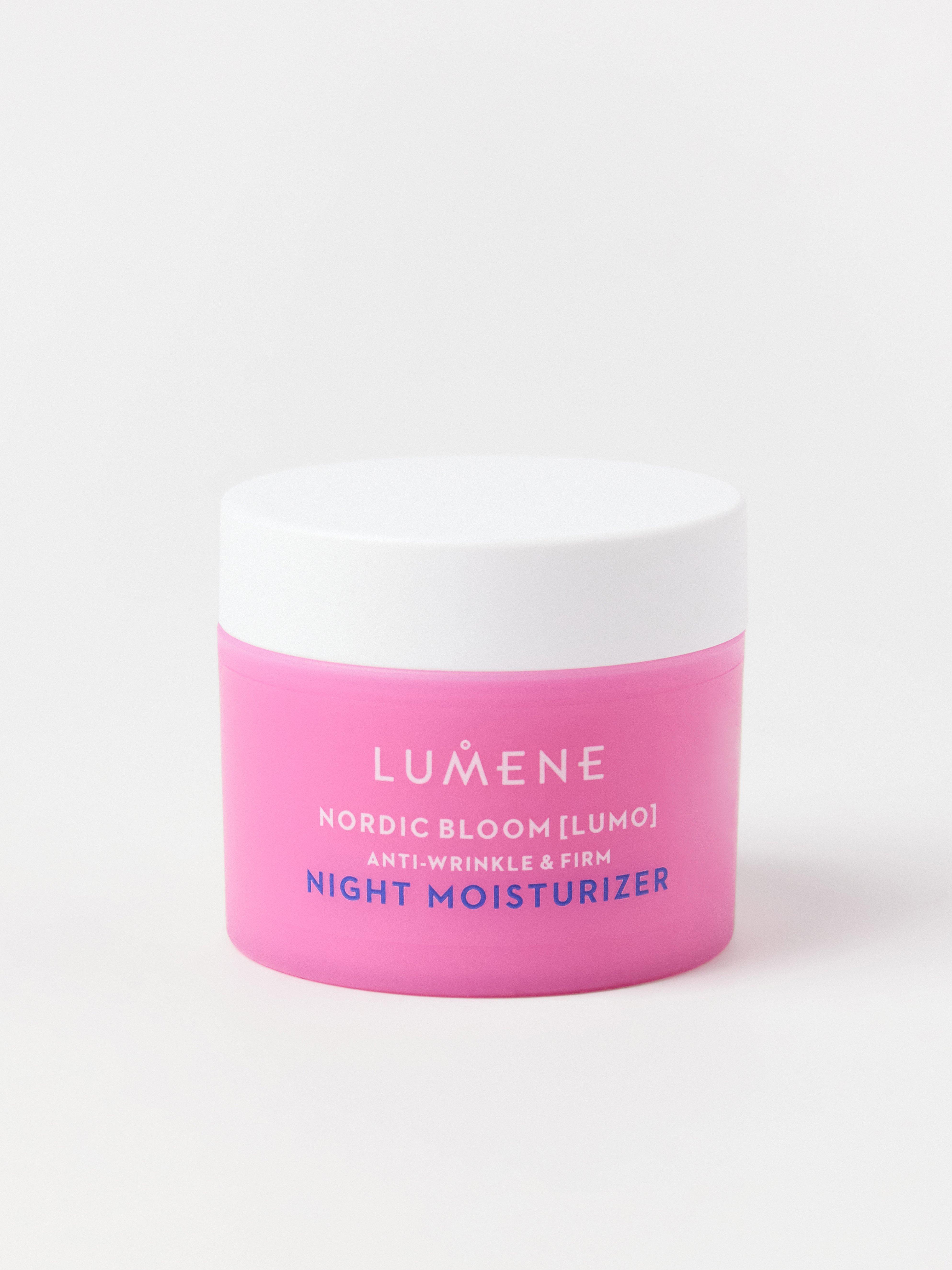 Lumene Lumo Nordic Bloom Hidratante Noturno Antirrugas e Firmador Sem Cor