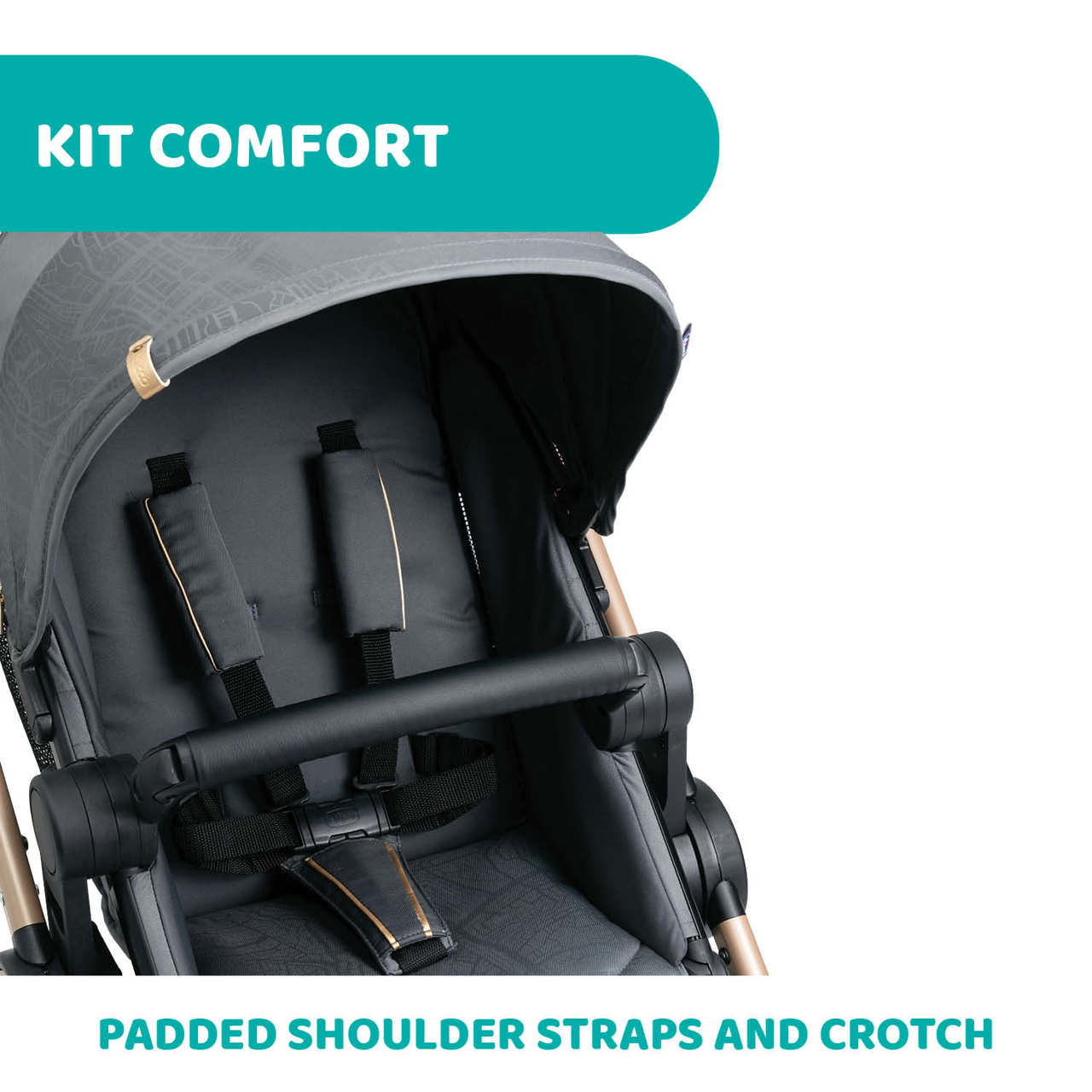 Scaun de promenadă Best Friend Pro City Map Re_Lux
