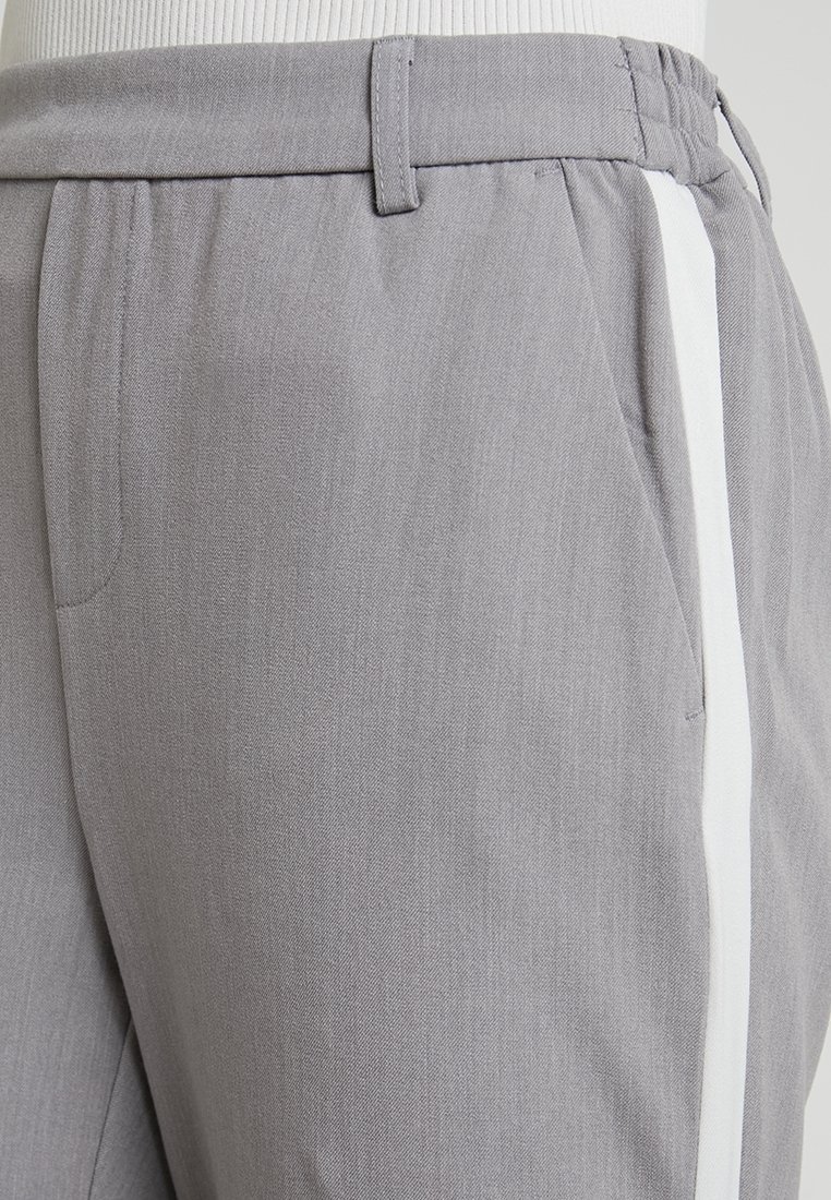 SOLO pantaloni - grigio chiaro screziato