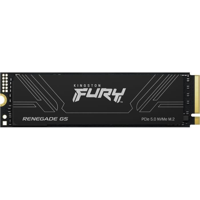 KINGSTON - FURY Renegade G5 - Internal SSD - 2TB - M.2 2280 - PCI Express 5.0 x4 (NVMe) - Read speeds up to 10,000 MB/s