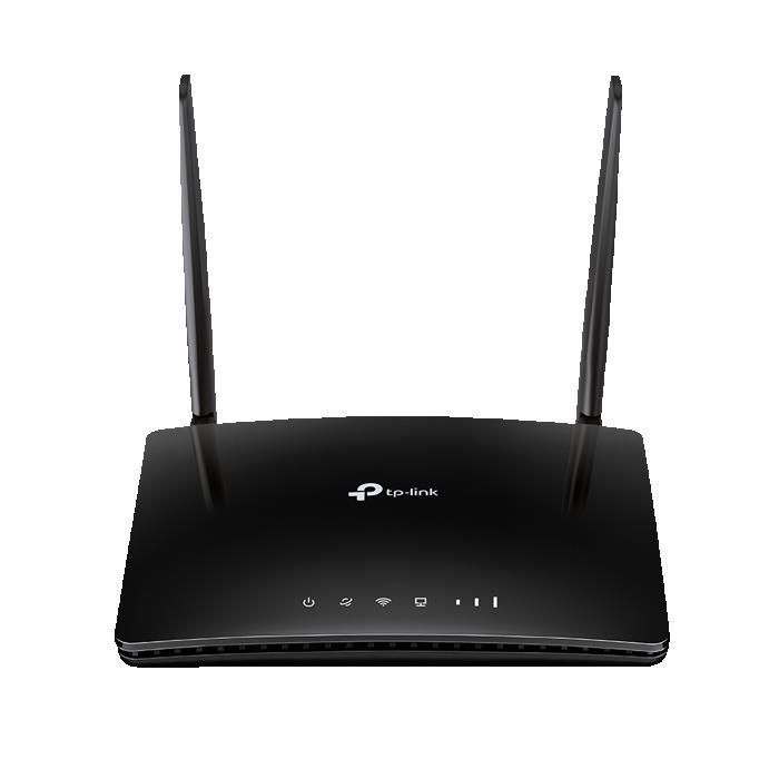 Router WiFi TP-Link Archer MR200 4G LTE - 750 Mbps - 4 puertos Ethernet - Antenas desmontables - Reacondicionado