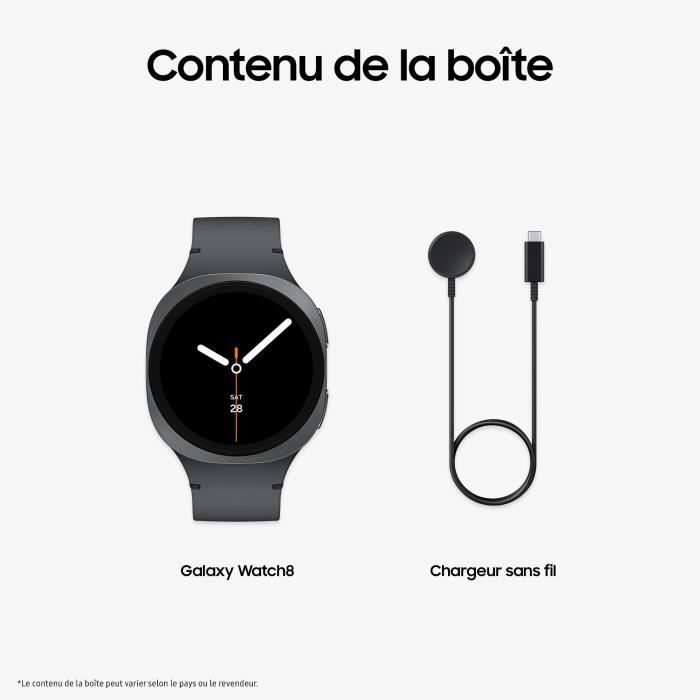 Samsung Galaxy Watch8 Bluetooth Smartwatch 40mm Grafiet