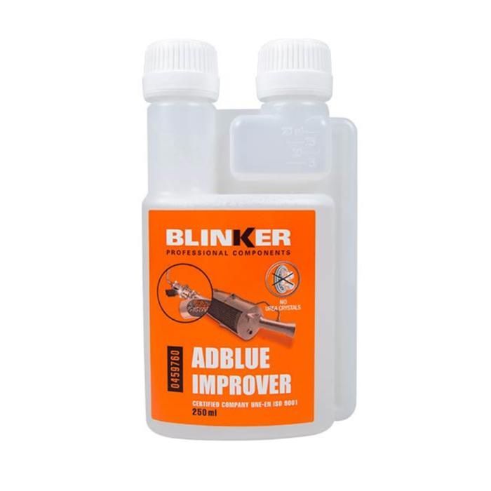 Blinker Adblue Mejorador, Anticristalizador Adblue, Aditivo Adblue para motores diésel, Limpiador de inyectores Adblue, 250 ml (= 120 L)