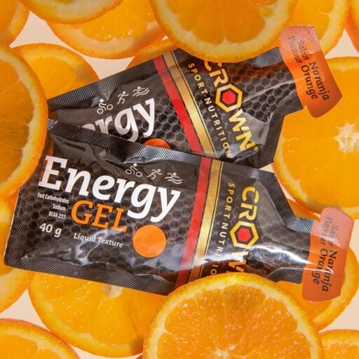  Geles Energéticos 'Energy Gel' De 40 G Naranja