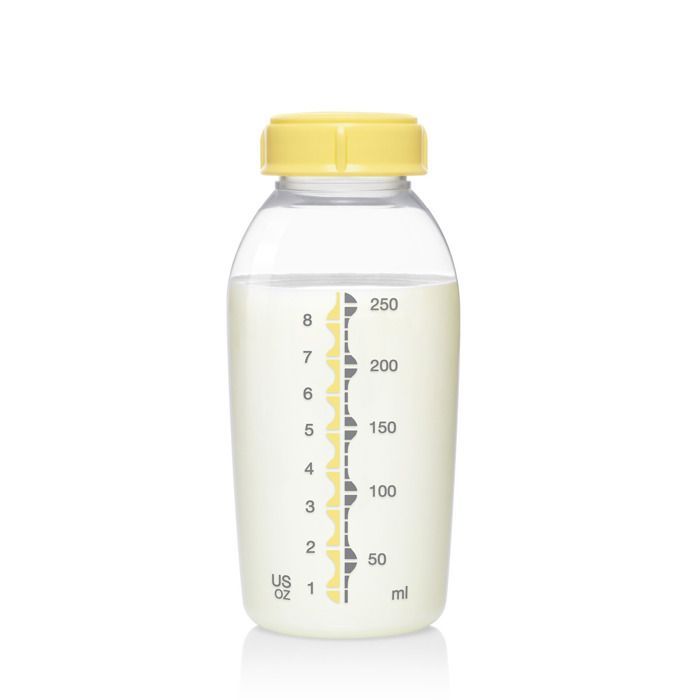 Set mit 2 Medela 150ml Auffangflaschen – Muttermilchaufbewahrung