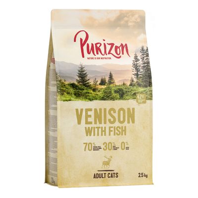 Purizon Adult Getreidefreies Hirschfleisch mit Fisch