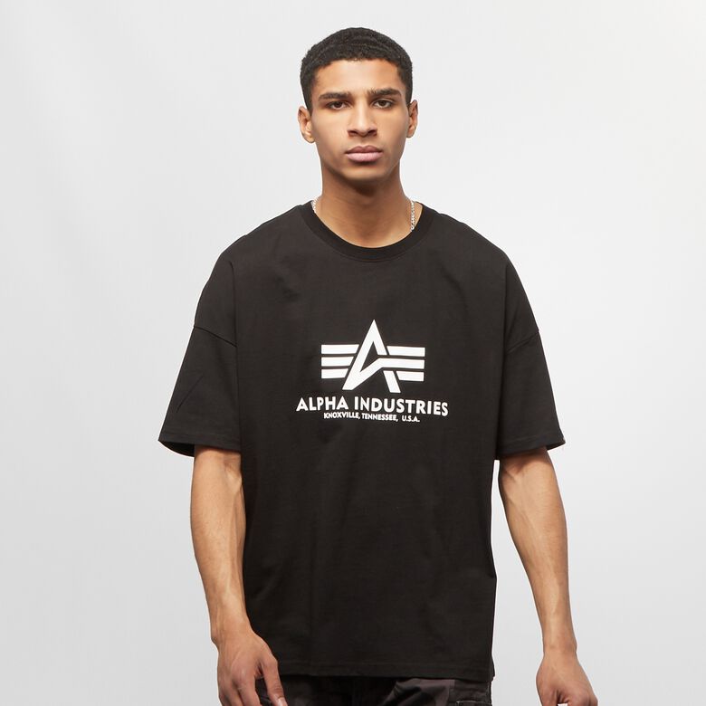 Camiseta básica extragrande de tela gruesa