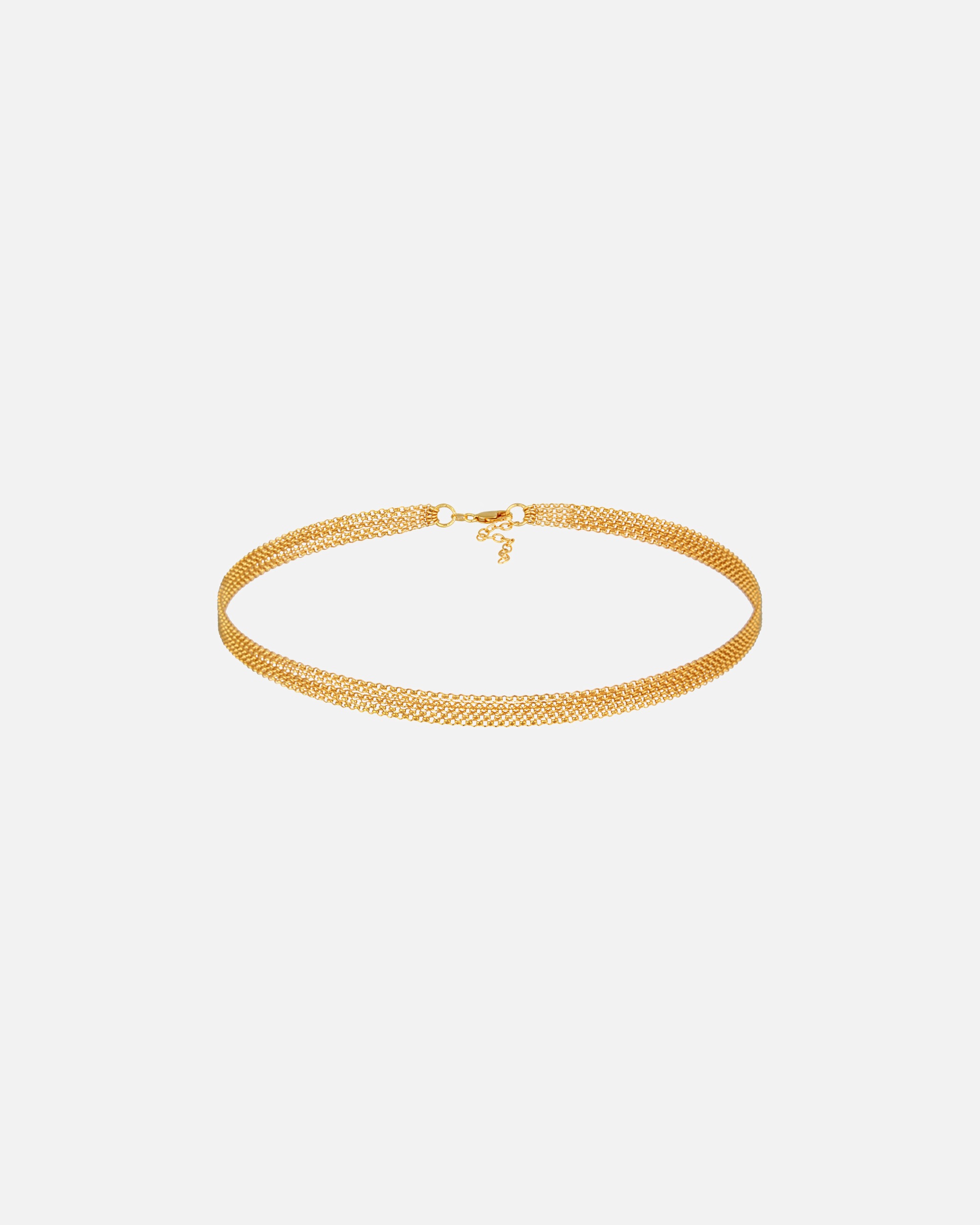 Elli Femmes Choker Maillons modernes en argent sterling 925