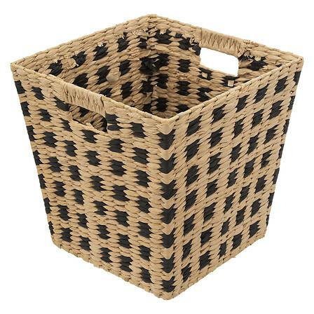 KOSZ DO PRZECHOWYWANIA Terre Inconnue 31x31cm METAL PAPIER