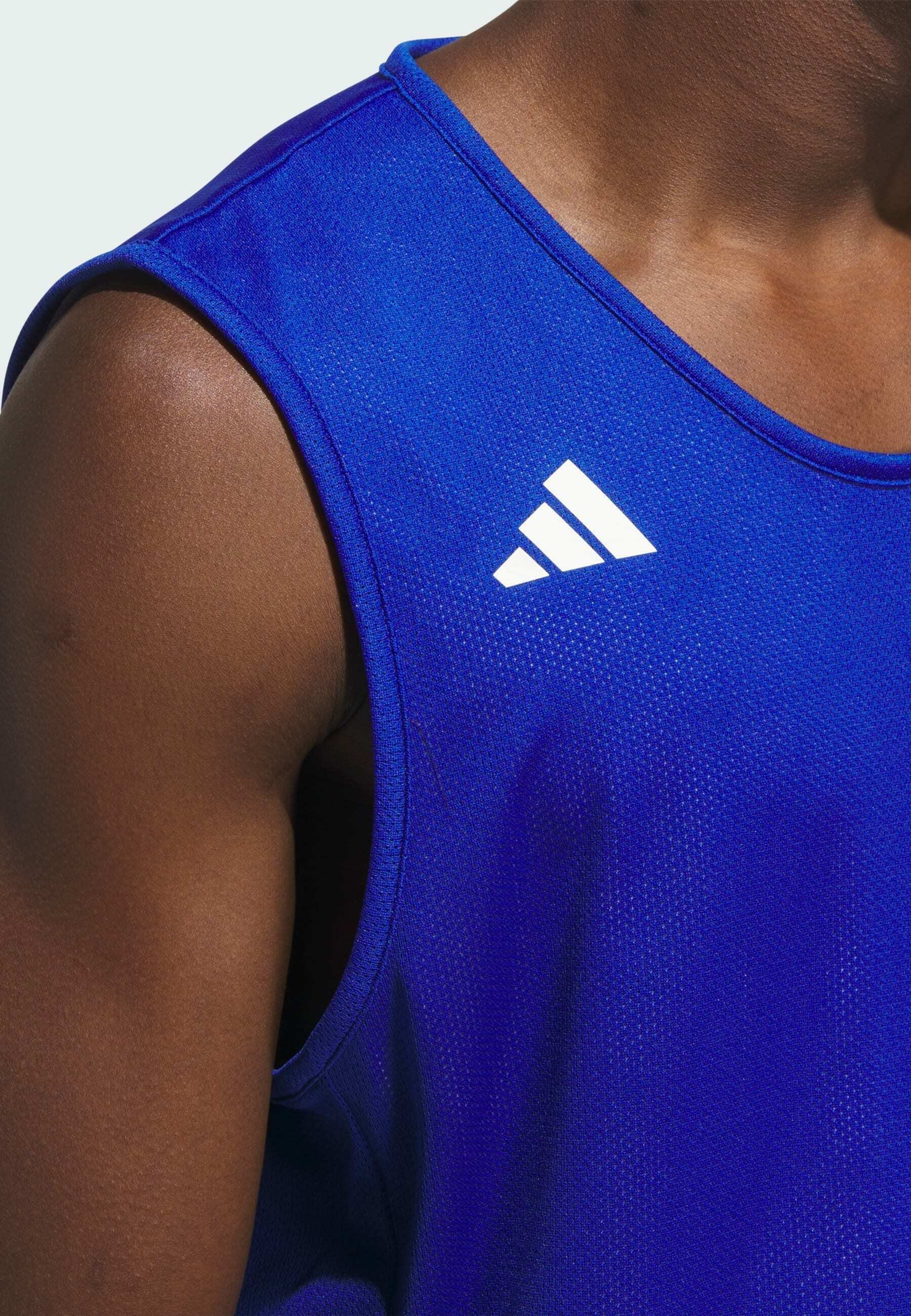 adidas Performance 3G SPEED WENDBARER BASKETBALL - Oberteil - Königsblau Weiß