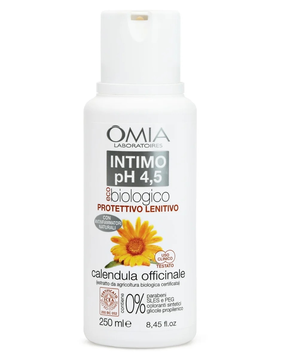 OMIA Omia Intimate Bio pH 4.5 Schützende und beruhigende Creme mit Ringelblume (Calendula officinale) 250 ml