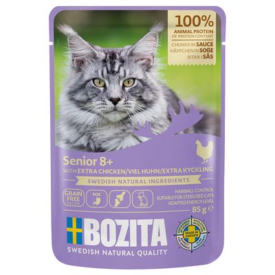Bozita Morsels i Sauce Senior 8+ 12 x 85 g