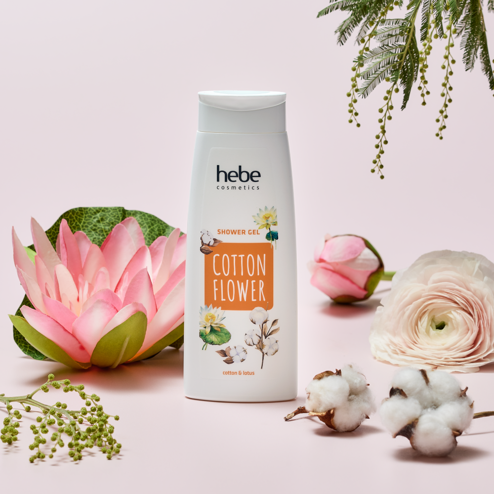 Hebe Cosmetics Cotton Flower Cotton&Lotus