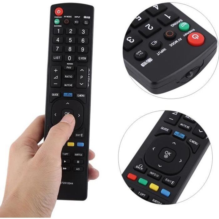Télécommande de remplacement universel pour LG Smart LCD LED TV 32LV2530 22LK330 26LK330 32LK330